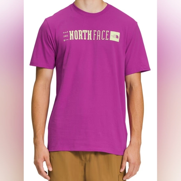 The North Face Brand Proud Men's Short-Sleeve T-Shirt Size L Pre-owned Excellent - Picture 1 of 4